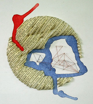 Constitution of Material Things, book art by Thurle Wright